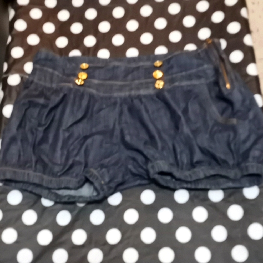 GOODTIME DRESSY JEAN SHORTS